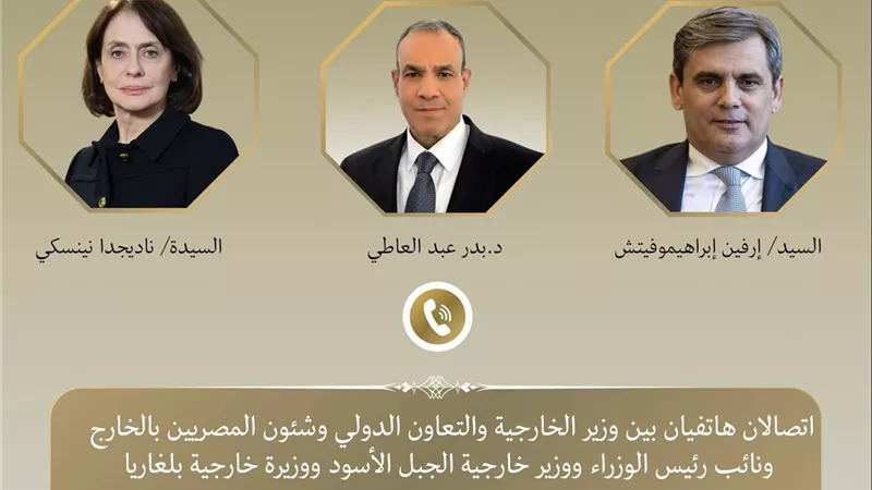 وزير الخارجية يؤكد موقف مصر الثابت الداعي إلى ضرورة خفض التصعيد