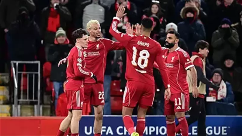 في حضور محمد صلاح.. أرقام سلبية لليفربول أمام جالطة سراي 