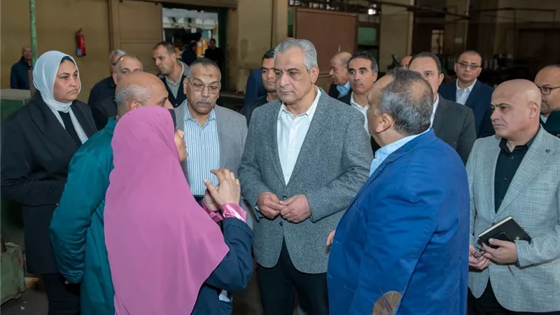 وزير الدولة للإنتاج الحربي يتفقد شركة حلوان للصناعات الهندسية|صور