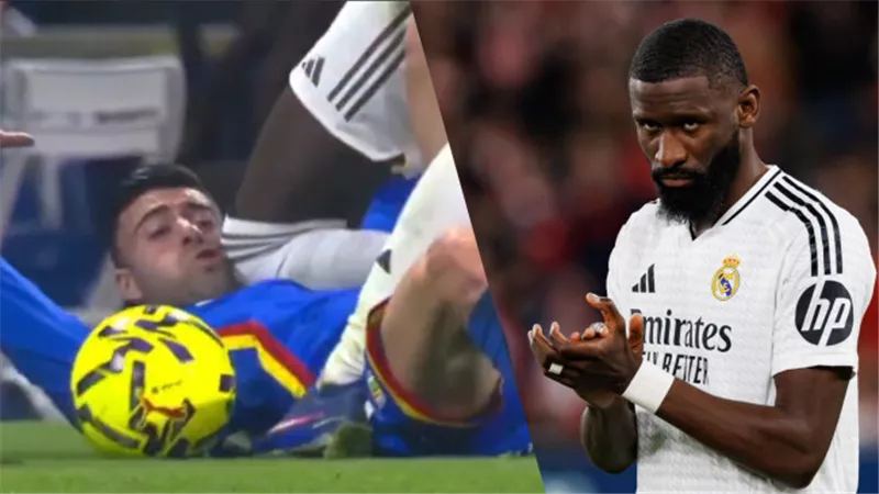 غضب ألماني واسع بسبب تصرف روديجر في مباراة ريال مدريد وخيتافي