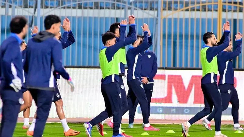 مران الزمالك|تدريبات استشفائية للأساسين قبل مواجهة الاتحاد السكندري