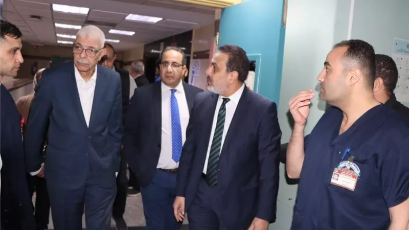 رئيس جامعة المنوفية يجرى جولة تفقدية بمعهد الكبد القومي|تفاصيل