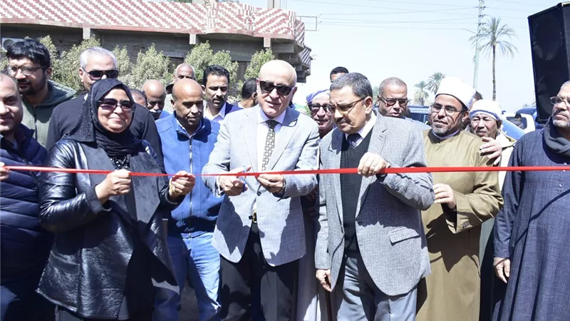 بتكلفة 60 مليون جنيه.. افتتاح مشروع الصرف الصحى بالعشى لخدمة 30 ألف نسمة 