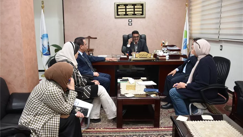 فودة يستقبل النواب لبحث ملفات مياه الشرب والصرف الصحي بالقليوبية