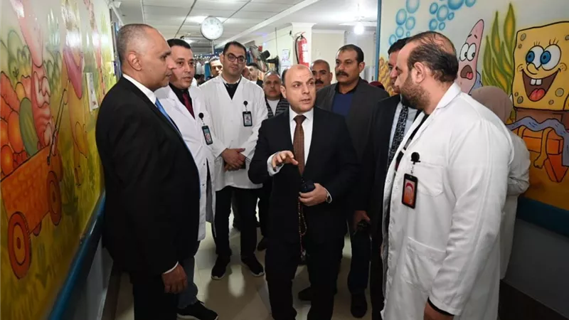 محافظ الغربية يفتتح قسم القسطرة القلبية بمستشفى زفتى العام