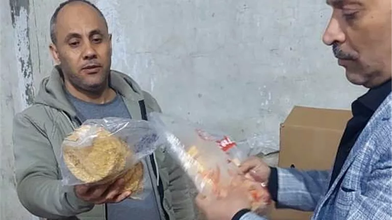 ضبط 200 كيلو برجر وسجق منتهي الصلاحية داخل سوبر ماركت بطنطا