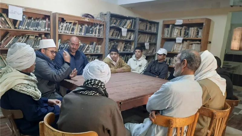 محاضرة توعوية عن فريضة الزكاة ببيت ثقافة صندفا ضمن الفعاليات الرمضانية