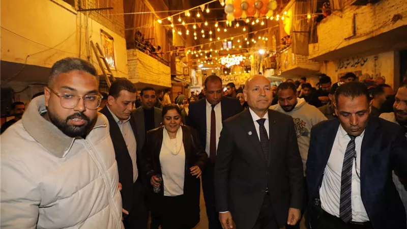 رمضان يجمعنا.. مهرجان الإفطار الجماعي في المطرية