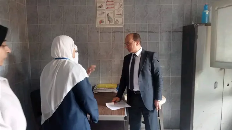 وكيل صحة الدقهلية يجرى جولة مفاجئة على وحدتي ميت مرجا سلسيل والوصيف الدواخ