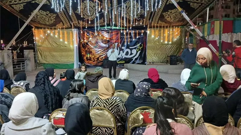 «الشباب والإبداع» لقاءات وأمسيات في ليالي رمضان الثقافية بدمياط 