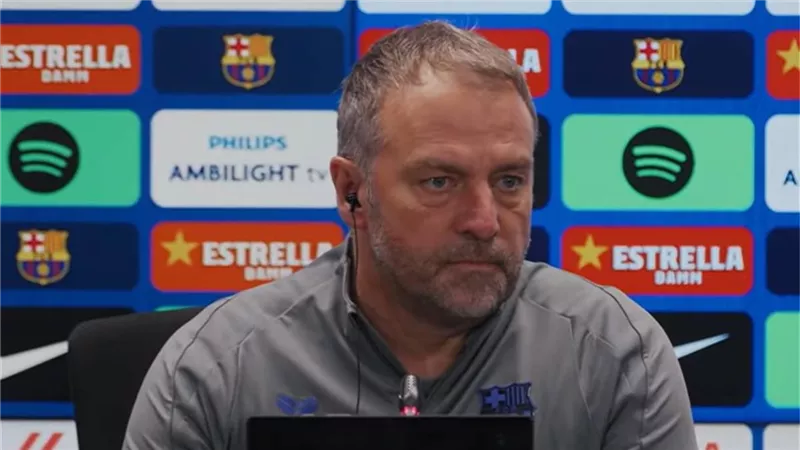 فليك يتحدث عن استعدادات برشلونة لمواجهة أتلتيك بلباو بالدوري الإسباني   