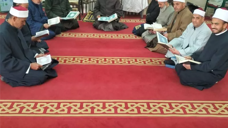 قافلة دعوية لأوقاف المنيا تصل إلى قرية شارونة لنشر الفكر الوسطي 