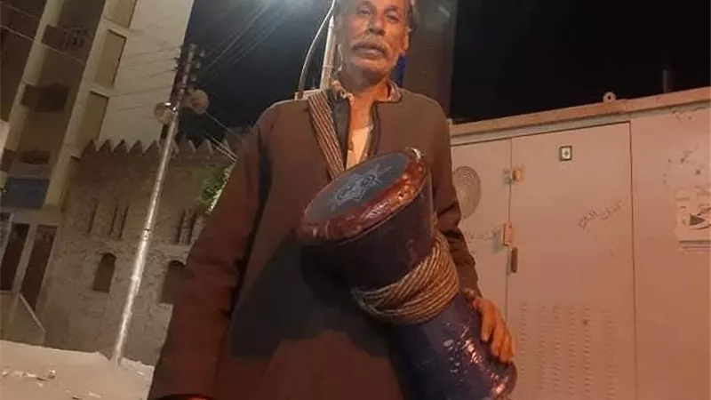 وفاة اقدم مسحراتي قبطي بقرية المدمر شمال محافظة سوهاج 