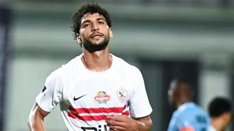إصابة عضلية تُجبر عمرو ناصر على الغياب عن الزمالك