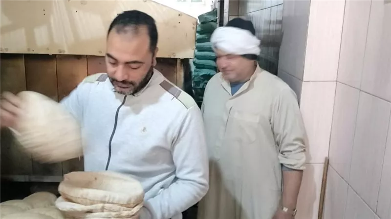 تحرير 6 محاضر بحملة تموينية على المخابز بنطاق مركز دسوق بكفر الشيخ