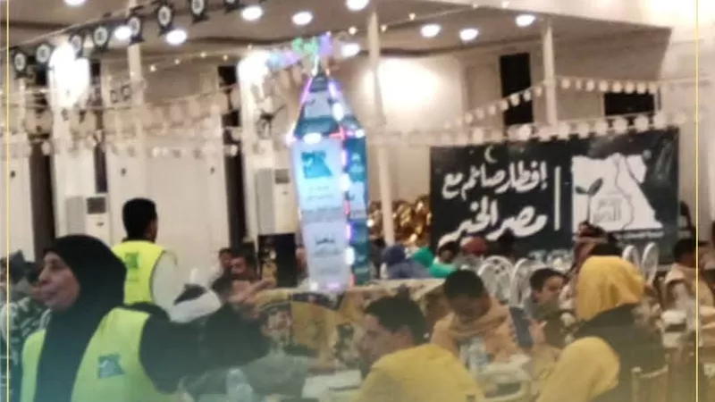 مديرية أوقاف البحيرة تقيم موائد إفطار كبرى بالتعاون مع شركاء الخير