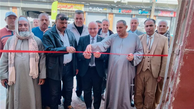 وكيل زراعة البحيرة يفتتح المبنى الجديد للجمعية المشتركة بكفر الدوار|صور