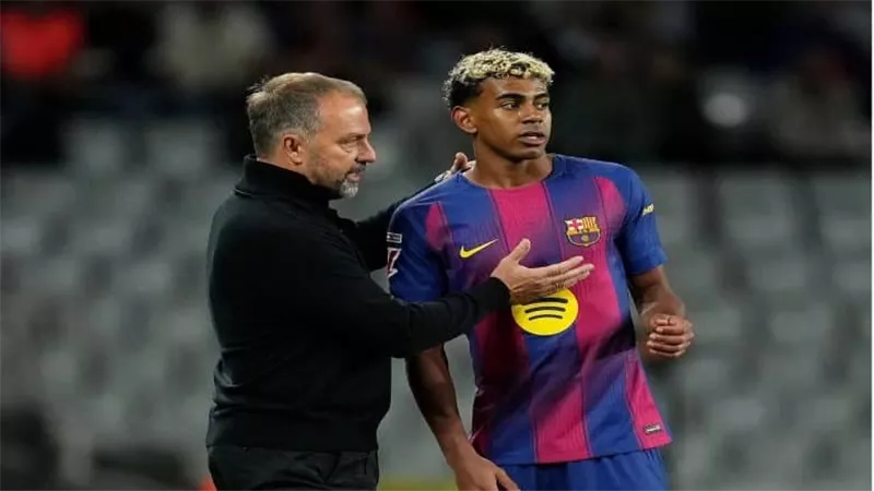 يامال يقود برشلونة للفوز الثاني على التوالي.. وفليك يشيد بلاعبيه