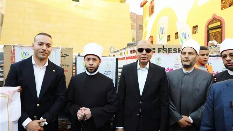 15 جهاز عروسة و1000 كرتونة مواد غذائية للأسر الأكثر احتياجًا بالمنيا