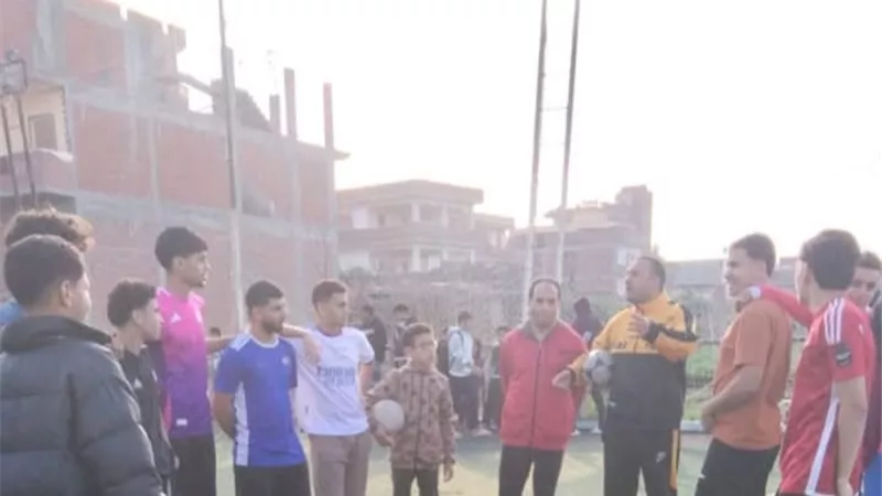 انطلاق الدورة الرمضانية لكرة القدم بقرية المجد بالبحيرة |صور