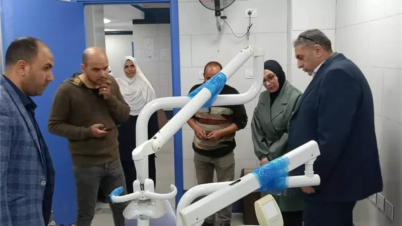 وكيل صحة كفر الشيخ يتابع جاهزية وحدة الروضة للاعتماد