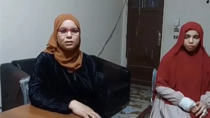 زوجة تستغيث لإنقاذ طفلتها بعد اتهام الزوج بخطفها والتعدي عليها بطنطا