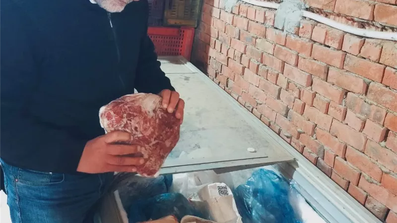 ضبط 6 أطنان لحوم ودهون فاسدة بالعبور لحماية صحة المواطنين