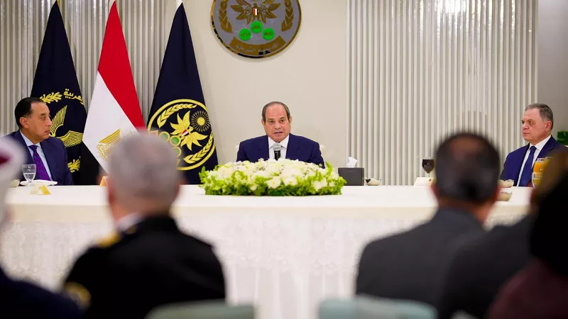 الرئيس عبد الفتاح السيسي: ندعو الله أن يحفظ مصر ويرفع عنها الشرور