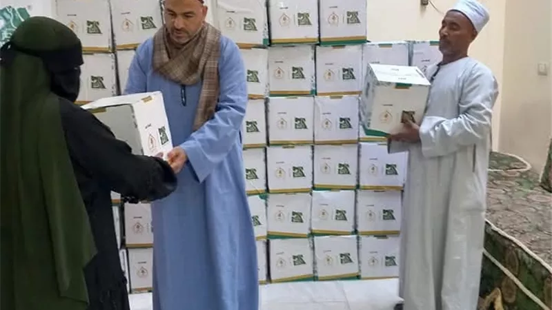 أوقاف الأقصر توزع 3900 كرتونة غذائية على المستحقين خلال شهر رمضان المبارك