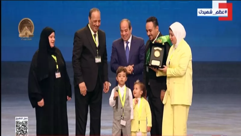 الطفل إيهاب محمد: عايز ابقى ظابط عشان اجيب حق بابا|فيديو