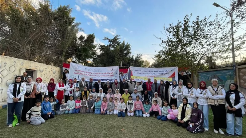 جامعة كفر الشيخ تنظم اليوم الكشفي الترويحي والإفطار الجماعي 