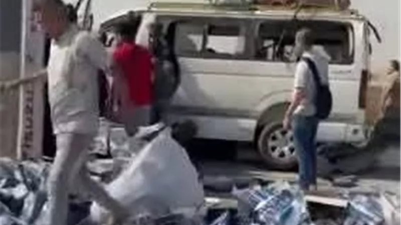 مصرع صينيين وإصابة 15 آخرين في حادث الطريق السياحي بالهرم