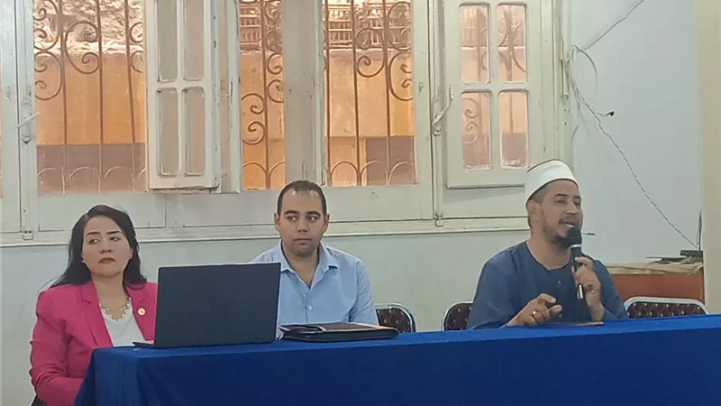 «مصرع الإرهاب يبدأ من وعي الشباب» ندوة لـ260 طالبًا في بني سويف