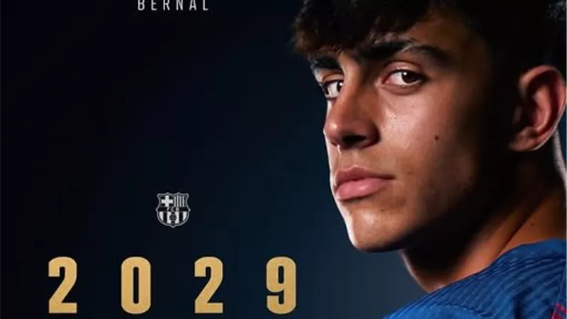 برشلونة يجدد عقد مارك بيرنال حتى 2029 بشرط جزائي 500 مليون يورو