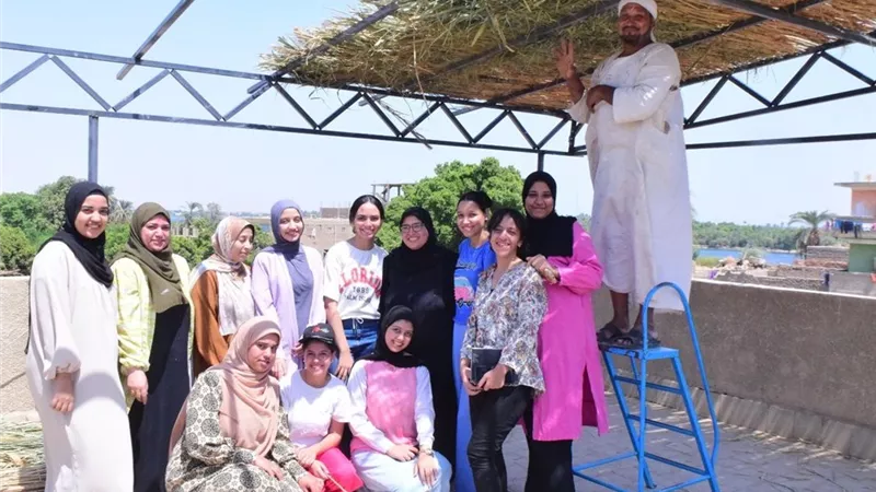 من قلب قرية الرزيقات قبلي .. انطلاق أول نادي للفتيات بالأقصر للتمكين والأنشطة
