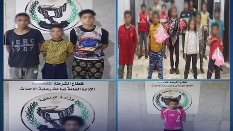 إحالة متهمين للمحاكمة الجنائية لاستغلال أطفال فى التسول واستجداء المارة 