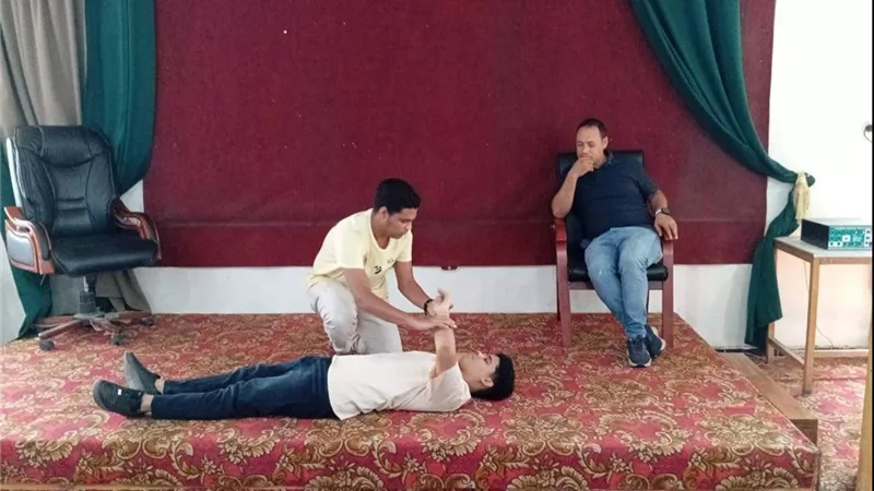 «التعامل مع حالات الإغماء والكسور ووضع الإفاقة» ندوة تدريبية برياضة الشرقية | صور 