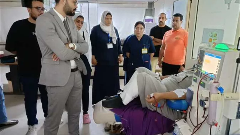 إحالة طاقم تمريض العناية المركزة بمستشفى الحمام بمطروح للتحقيق