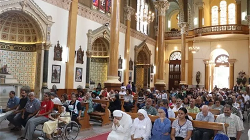 كنيسة سان مارك في مصر تحتفل بيوبيل المرضى وكبار السن
