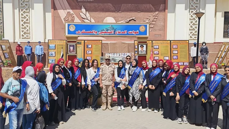 احتفالًا بذكرى النصر.. جامعة الإسكندرية تنظم زيارة لطلابها إلى بانوراما حرب أكتوبر