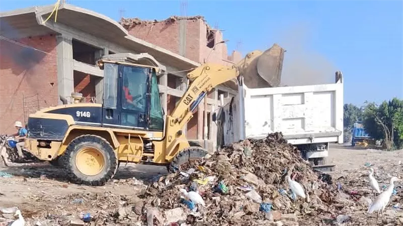 بني سويف: إصلاح أعطال مياه وصرف وصيانة أعمدة إنارة بالواسطى