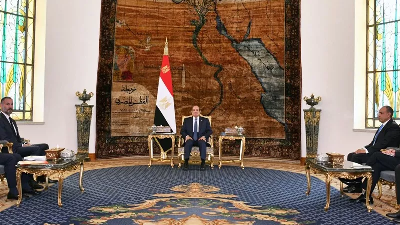 الرئيس السيسي يستقبل الأمير رحيم أغا خان رئيس شبكة الأغا خان للتنمية