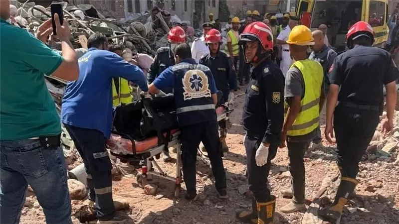 استخراج آخر جثمان لضحايا حريق مصنع البشبيشي في المحلة