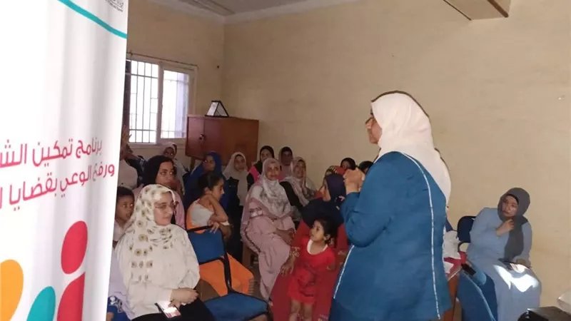 وزارة الشباب تنظم جلسات توعوية حول زواج الأطفال وختان الإناث بأندية ناصر في بني سويف