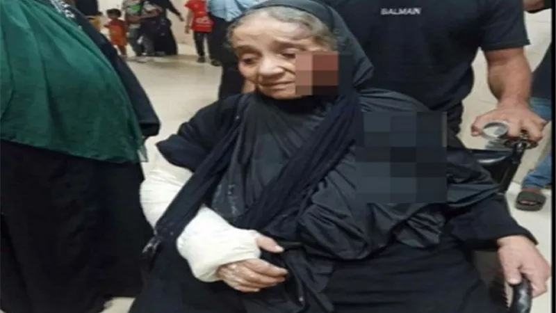 خلاف عائلي.. الاعتداء على مسنة بالضرب في الجيزة