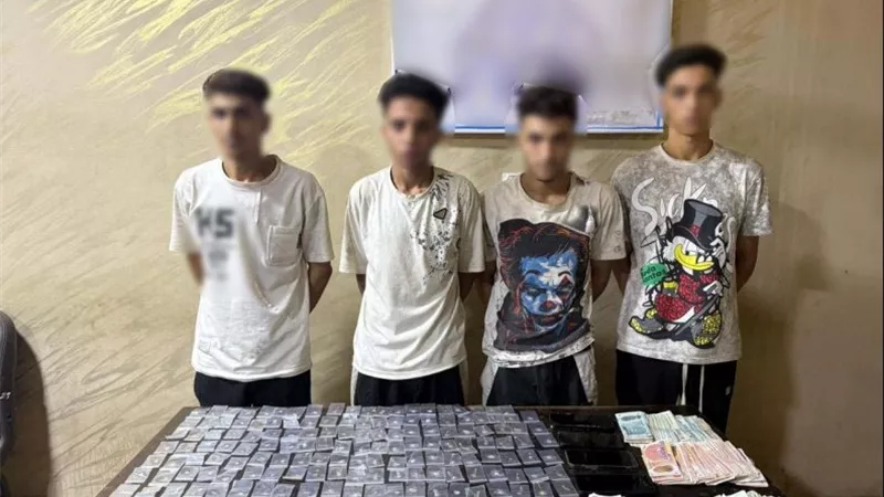 ضبط المتهمين بالترويج لبيع المخدرات في بولاق الدكرور