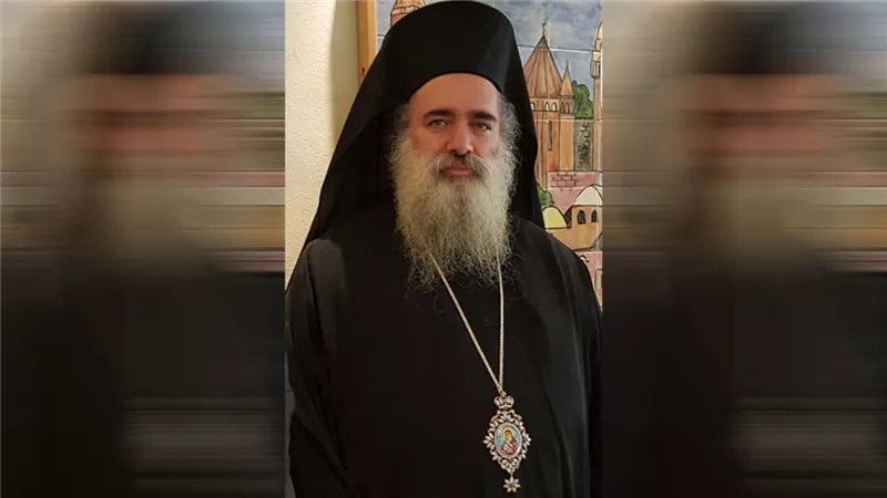 المطران عطا الله حنا يهاجم ترامب: أحرار أسطول الصمود هم أسياد الكون لا ساكن البيت الأبيض