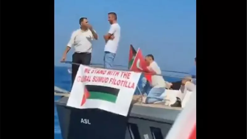 بعد اعتراض الاحتلال لأسطول الصمود.. انطلاق 45 سفينة من تركيا (فيديو)