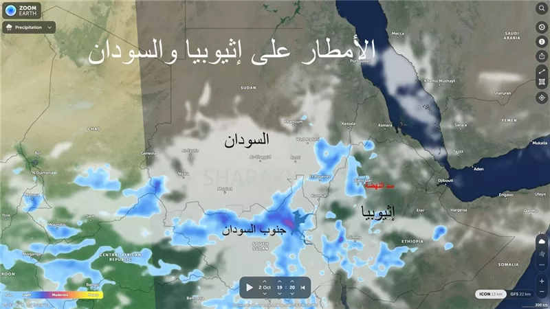 خبير: انخفاض تصريف السد الإثيوبي إلى 400 مليون متر مكعب يوميًا
