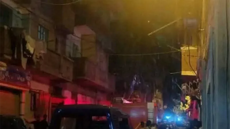 انهيار عقار قديم في غيط العنب بالإسكندرية.. وفاة سيدة وإصابة 3 آخرين